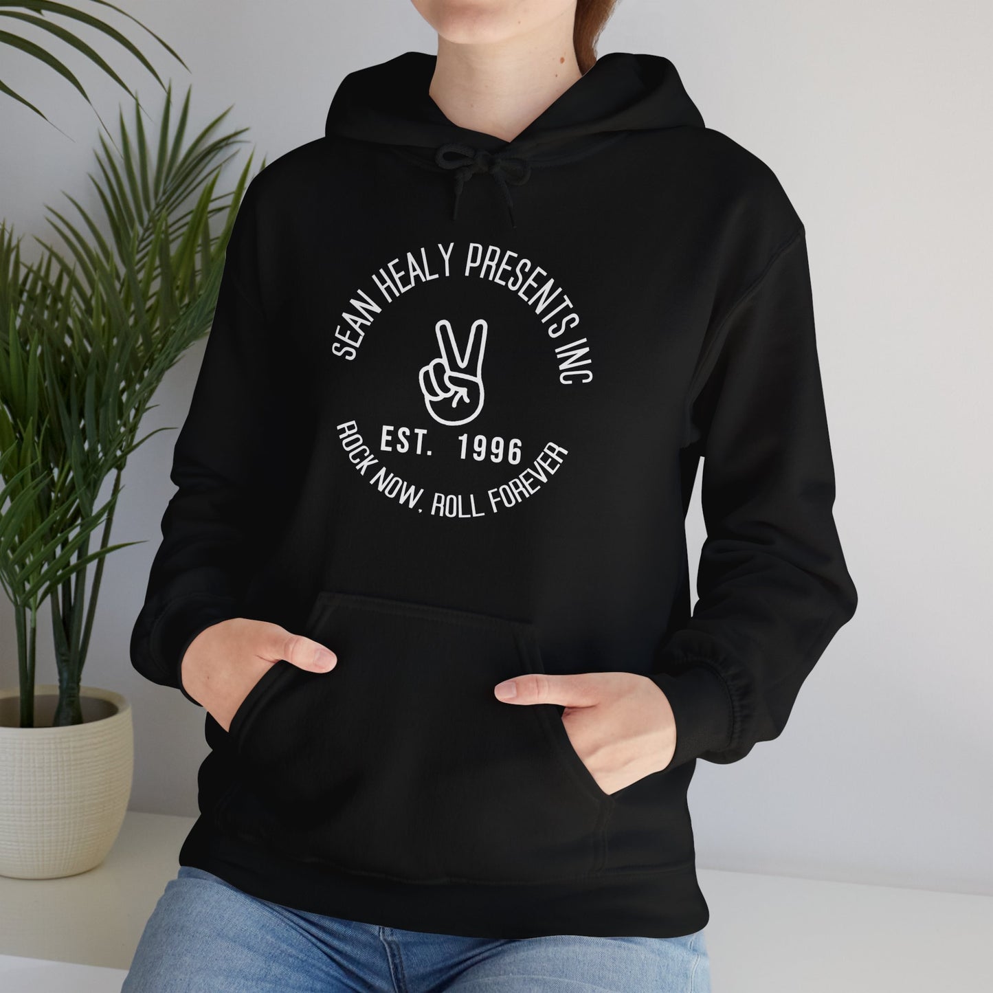 Peace Logo | Unisex Hoodie (Rock Now, Roll Forever!)