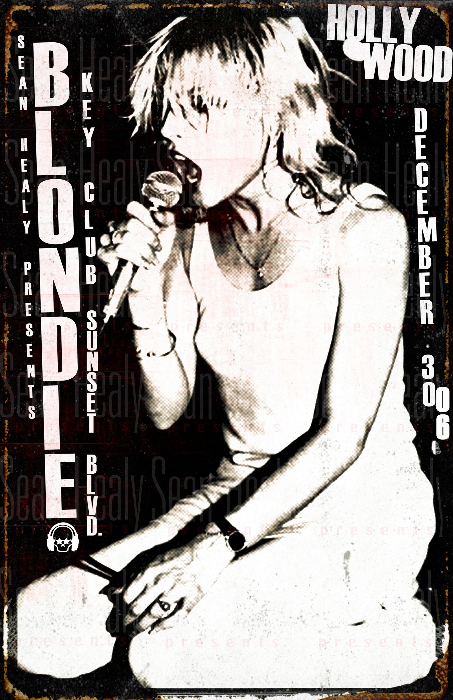 Blondie - Limited Edition Los Angeles Poster, The Key Club (2006)