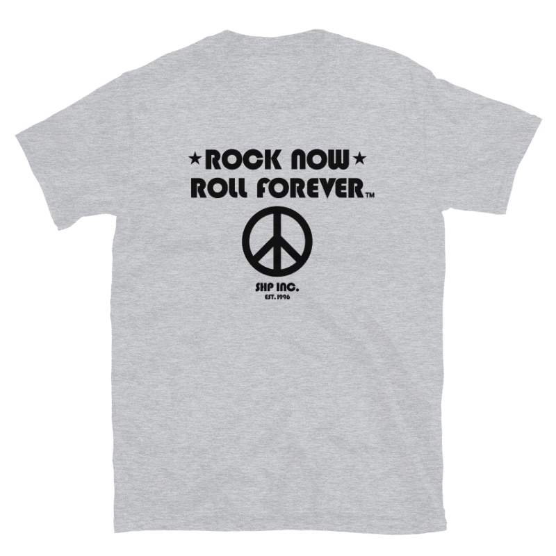 Unisex Peace Graphic T-Shirt – Rock Now, Roll Forever