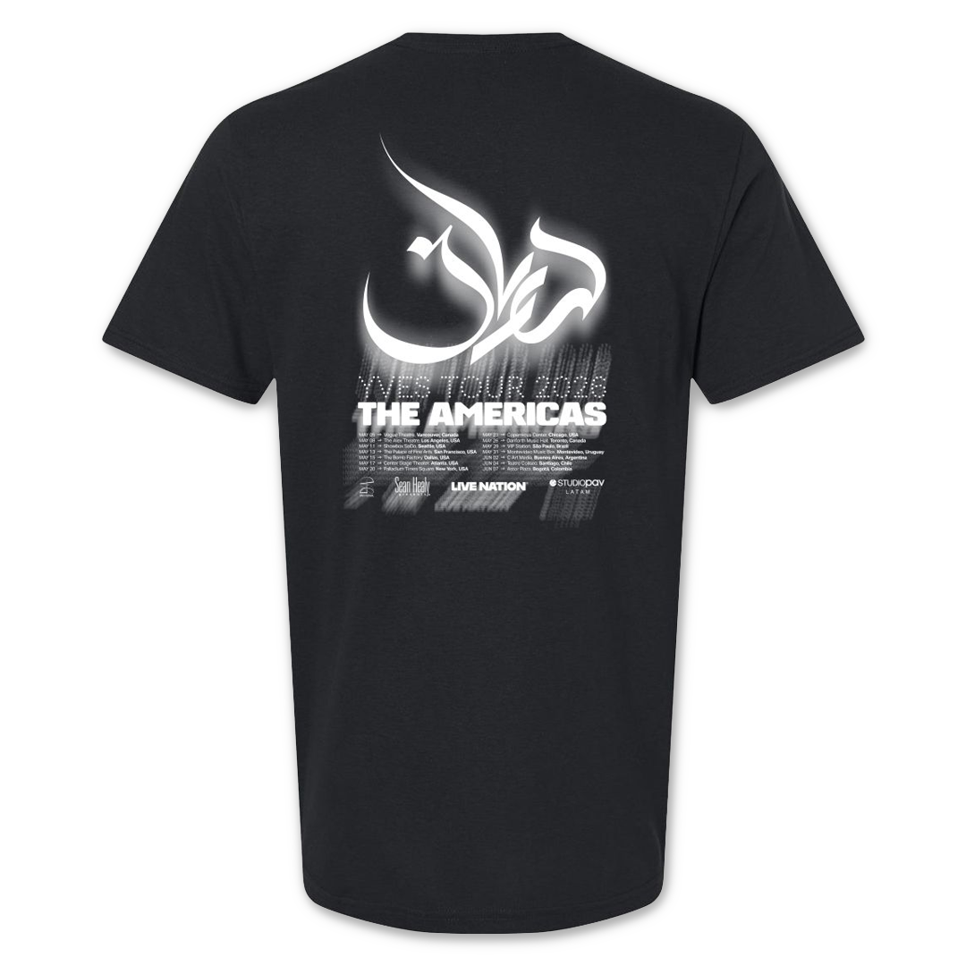 Yves The Americas Tour 2026 T-Shirt