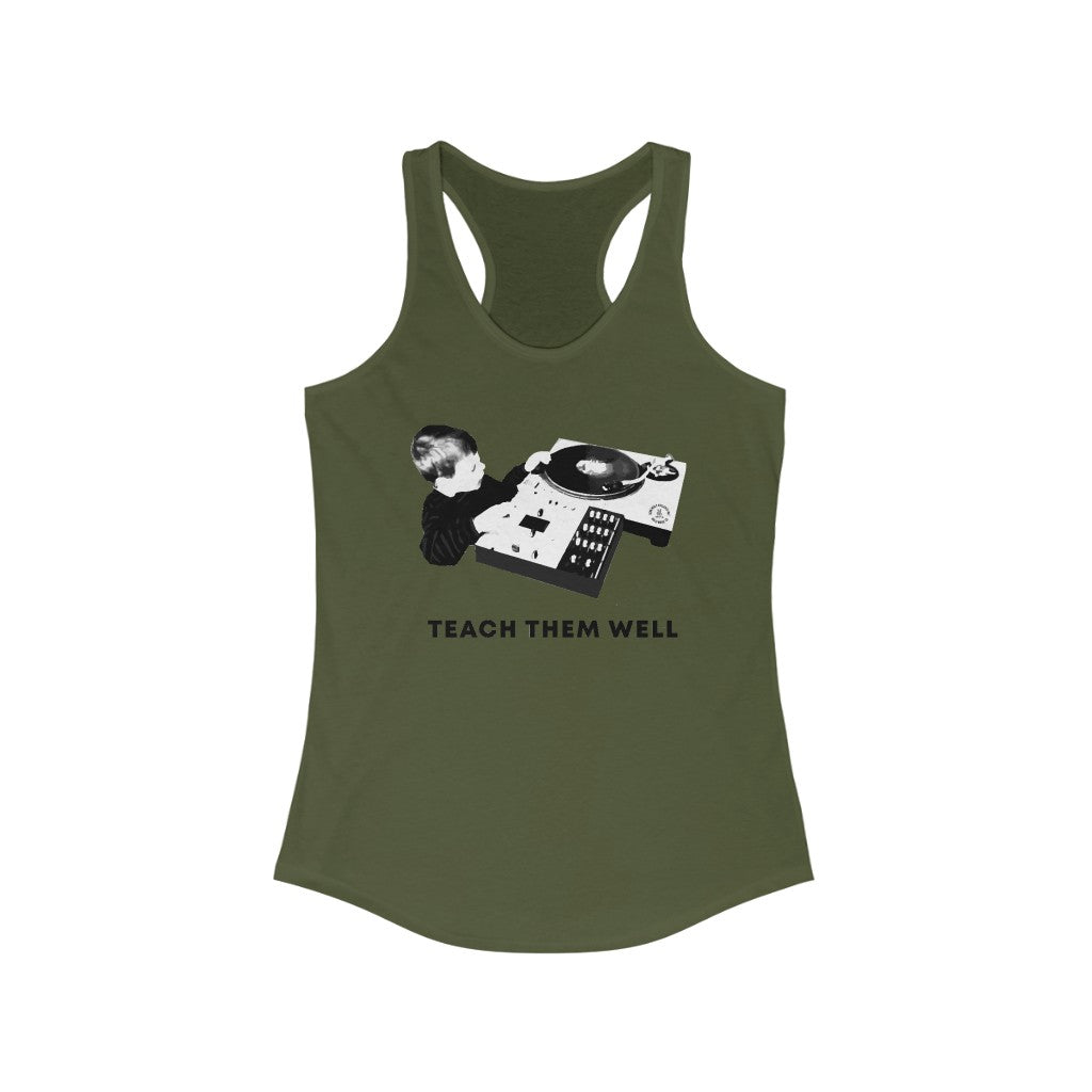 Teach Them Well Ladies Tank Top