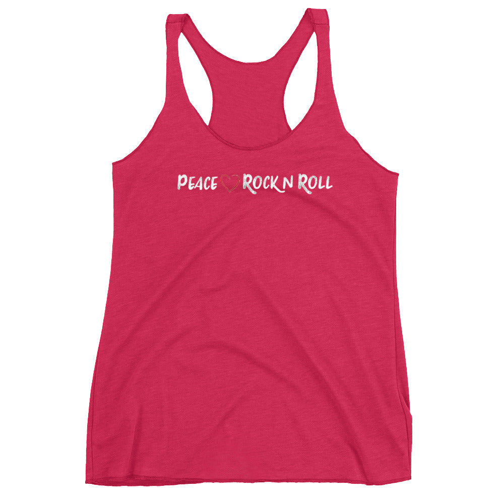 Peace, Love & Rock N Roll Women's Tank Top