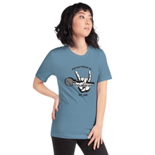 Load image into Gallery viewer, SHP Peace Mic T-Shirt (Light Blue)
