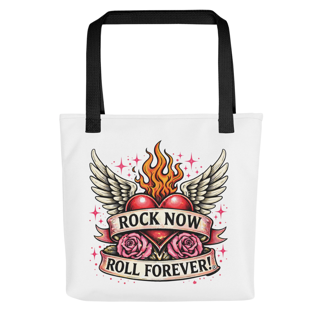 Rock Now, Roll Forever Tote Bag Now Available