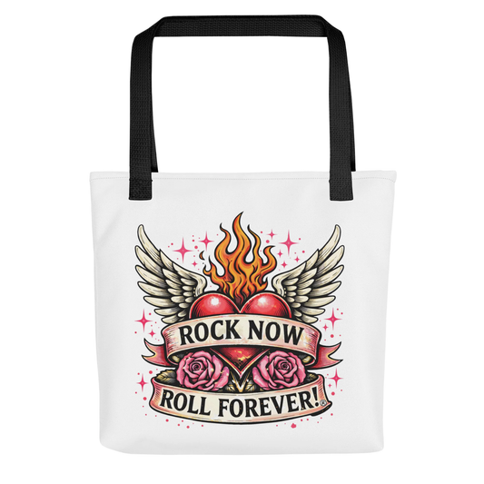 Rock Now, Roll Forever Tote Bag Now Available