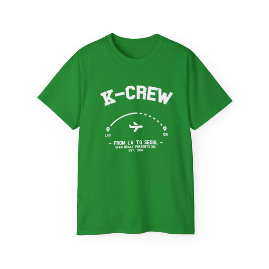 Unisex Korean Streetwear T-Shirt – K-Crew LA to Seoul Graphic Tee