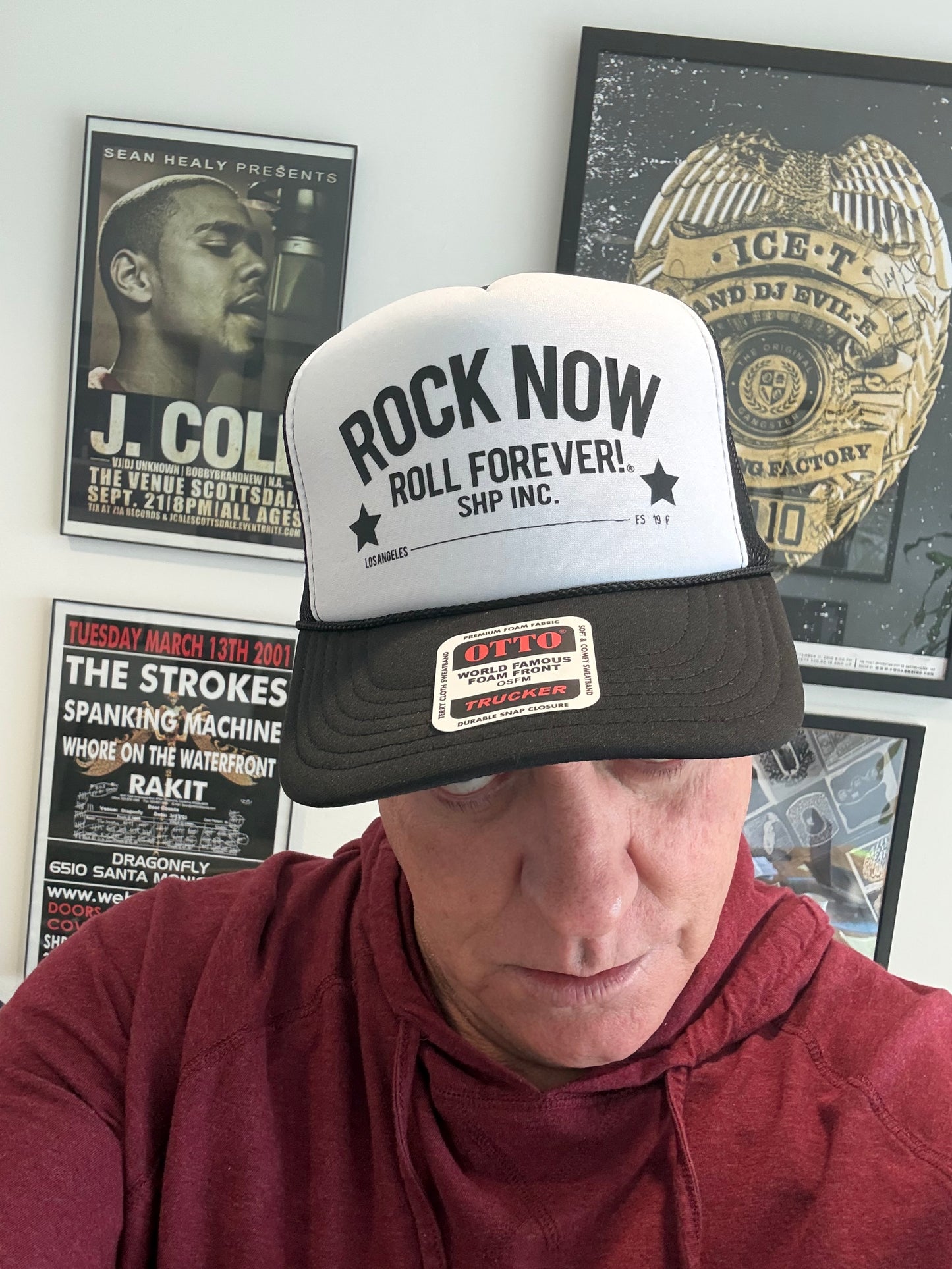 Foam trucker hat