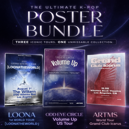LOONA, ARTMS & Odd Eye Circle - Archived Concert Poster Bundle