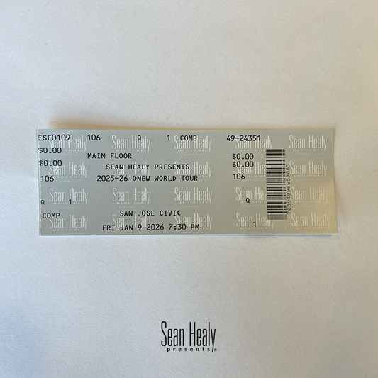 ONEW at San Jose Civic in San Jose - Archive Concert Ticket Stubs (Jan. 9, 2026)