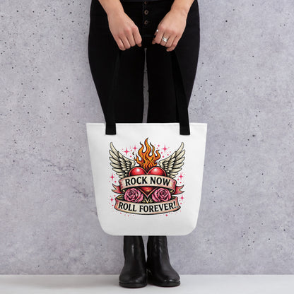 Rock Now Roll Forever! Tote bag