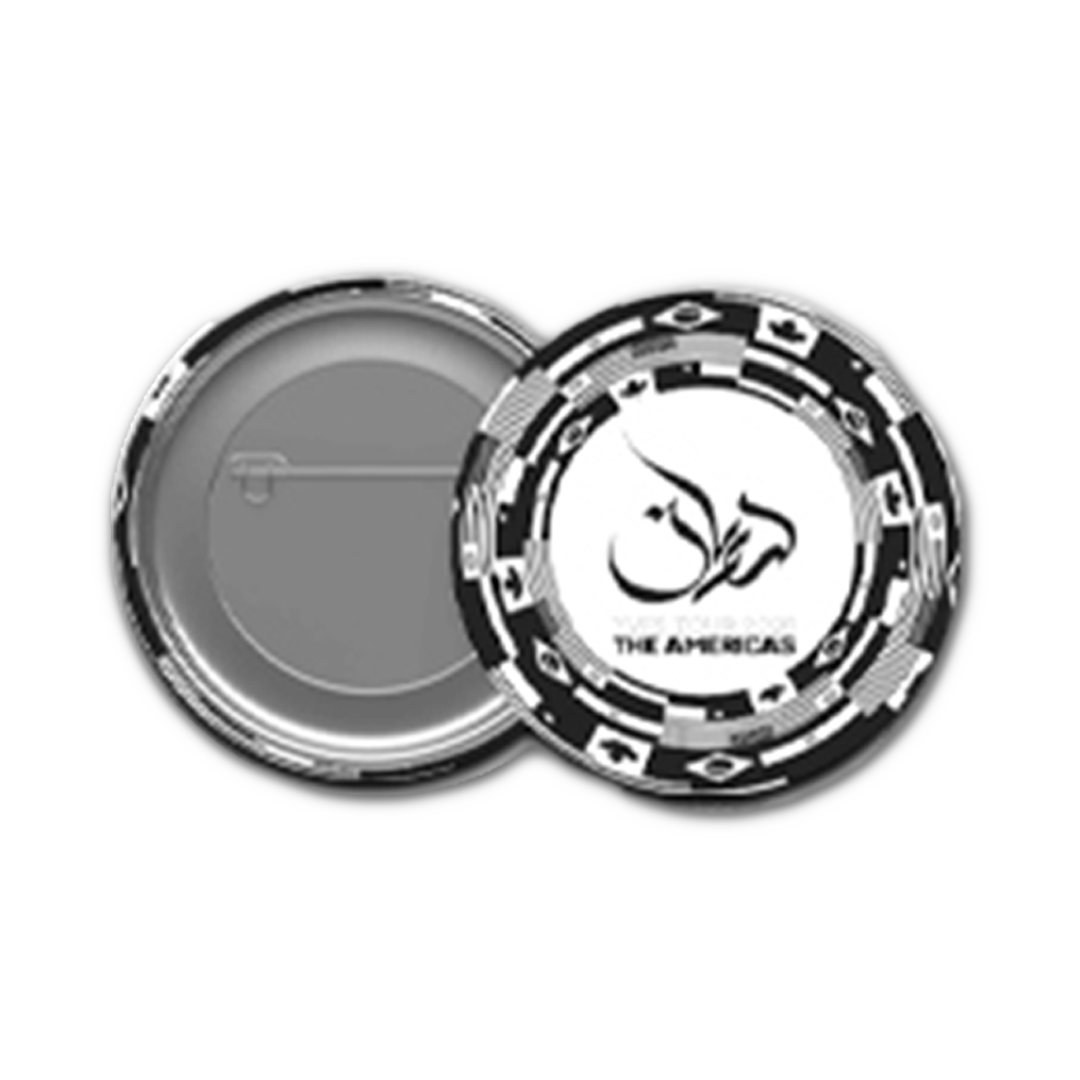 Yves The Americas Tour 2026 Pin Button