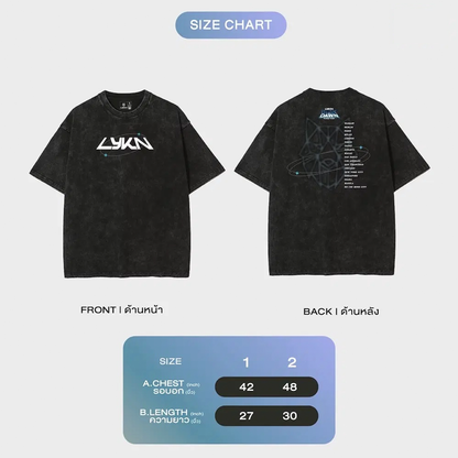 LYKN DUSK & DAWN WORLD TOUR OFFICIAL T-SHIRT