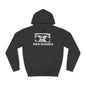 Unisex college hoodie front view – premium fleece streetwear