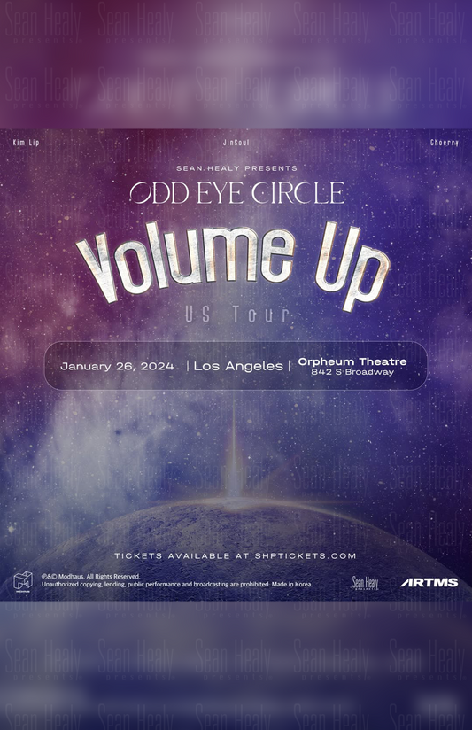 Odd eye - Limited Edition Los Angeles Poster, The Orpheum (2024)