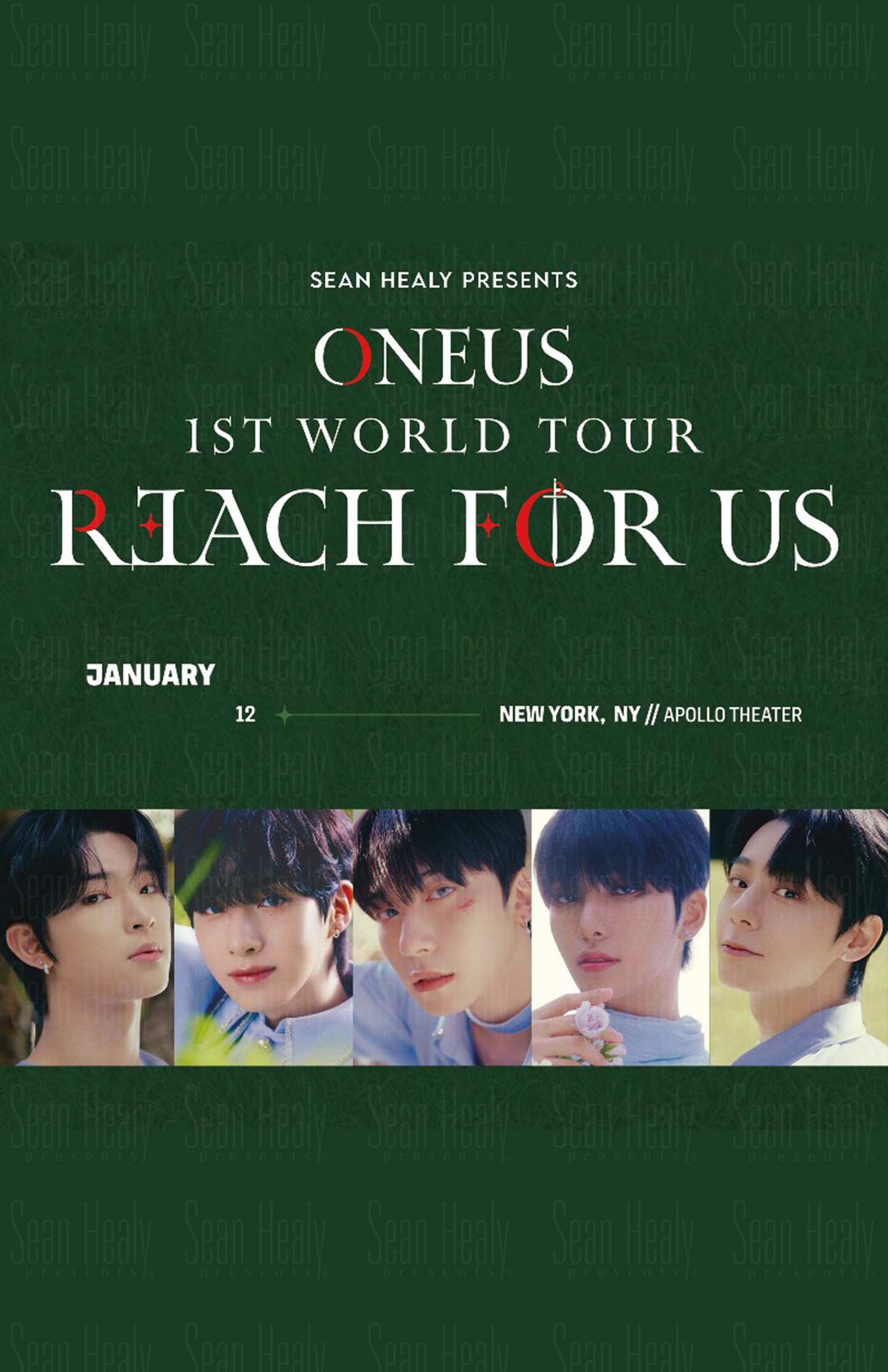 ONEUS, P1Harmony, ONEW - Archived Concert Poster Bundle