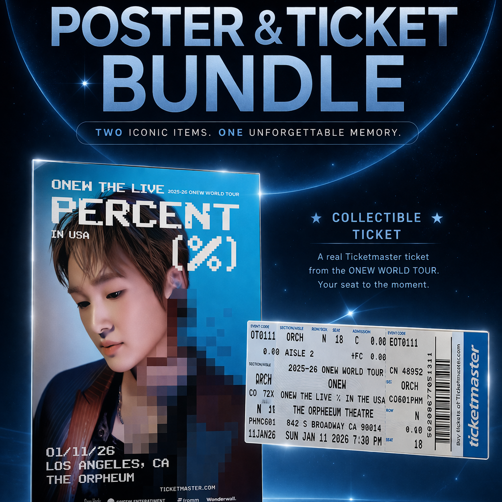 ONEW: Percent (%) Tour Los Angeles - Bundle
