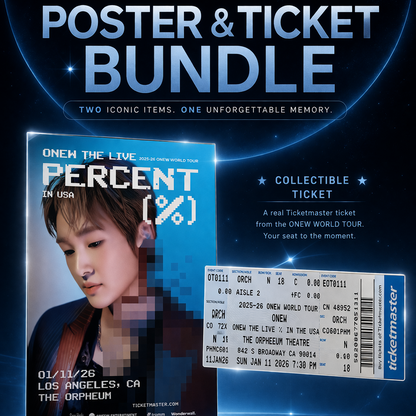 ONEW: Percent (%) Tour Los Angeles - Bundle