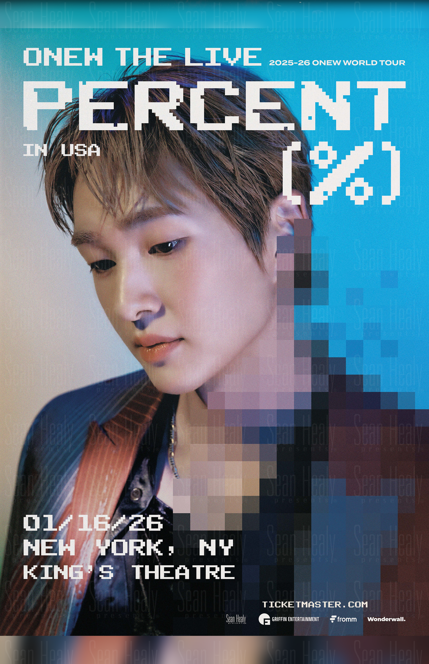 Onew -  Limited Edition New York Poster, Kings Theater (2026)
