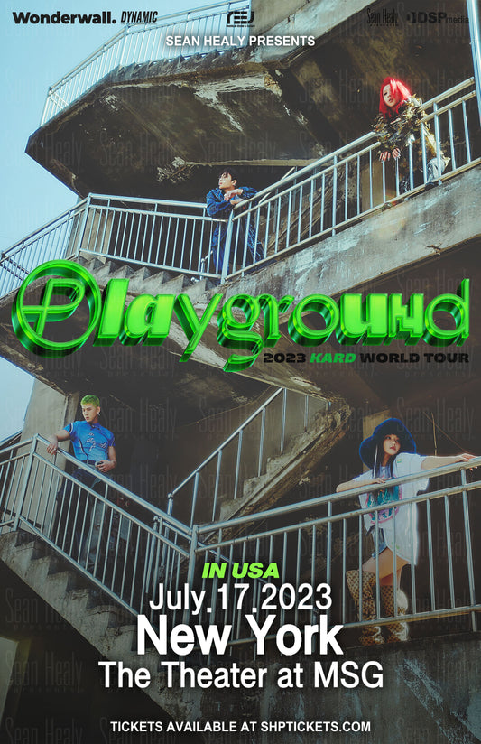 KARD -  Limited Edition New York Poster, MSG (2023)