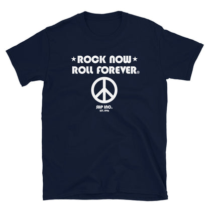 Unisex Peace Graphic T-Shirt – Rock Now, Roll Forever