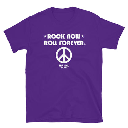 Unisex Peace Graphic T-Shirt – Rock Now, Roll Forever