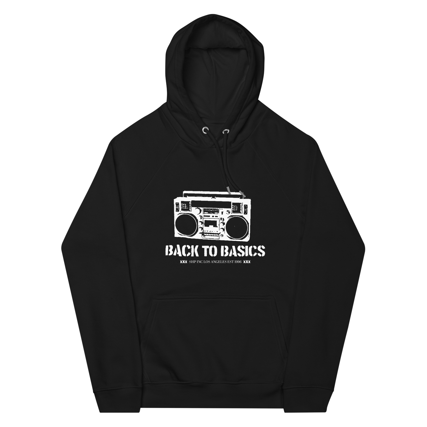 Boombox Streetwear Hoodie – 30th Anniversary Cotton-Blend Pullover