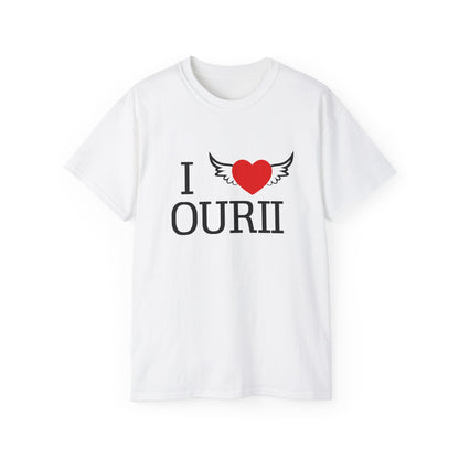 Unisex I Heart OuriI graphic t-shirt – soft cotton streetwear tee