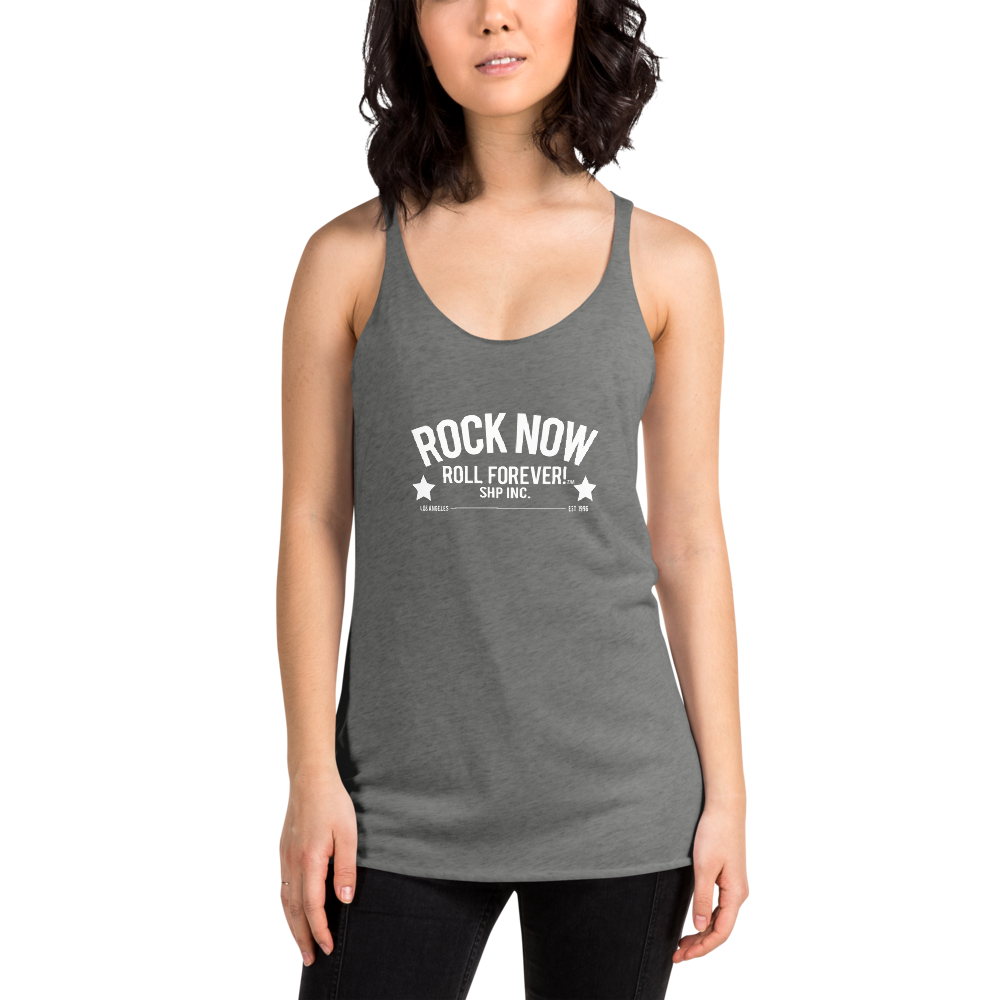 Rock Now Roll Forever! Women's Racer back tank