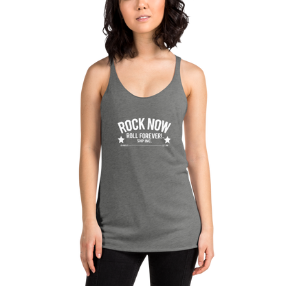 Rock Now Roll Forever! Women's Racer back tank