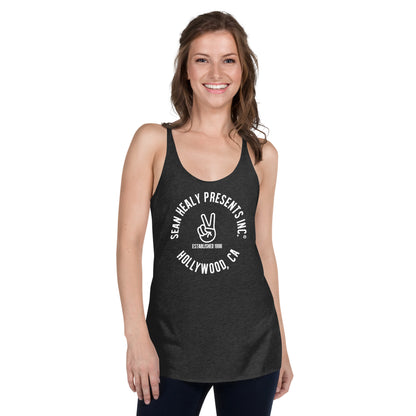 SHP Peace Sign Ladies Tank Top | Black