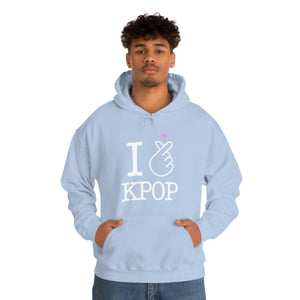 I love KPOP Heavy Blend™ Hooded Sweatshirt