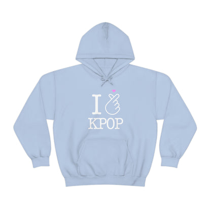 I love KPOP Heavy Blend™ Hooded Sweatshirt