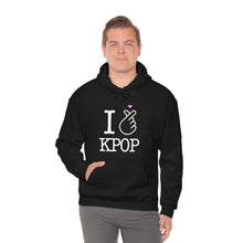 Load image into Gallery viewer, I love KPOP Heavy Blend™ Hooded Sweatshirt
