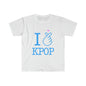 SHP K-pop unisex white graphic t-shirt – softstyle streetwear tee