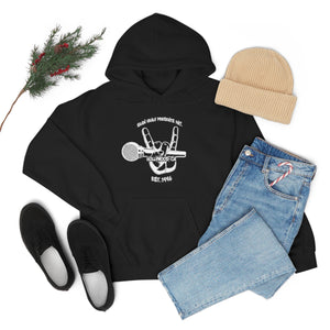 SHP Peace Mic Heavy Blend™ Hooded Sweatshirt (Black)