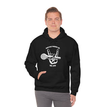Load image into Gallery viewer, SHP Peace Mic Heavy Blend™ Hooded Sweatshirt (Black)
