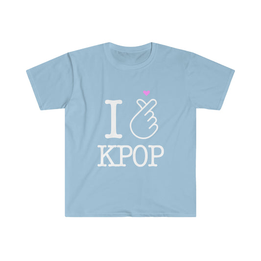 SHP KPOP Unisex Softstyle T-Shirt (Light Blue)