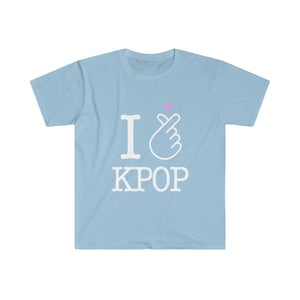 SHP KPop Unisex Softstyle T-Shirt (Light Blue)