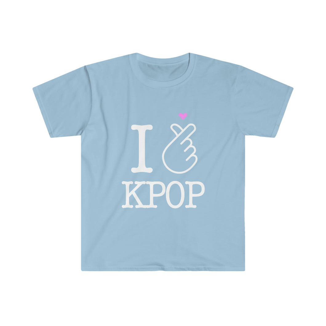SHP KPop Unisex Softstyle T-Shirt (Light Blue)