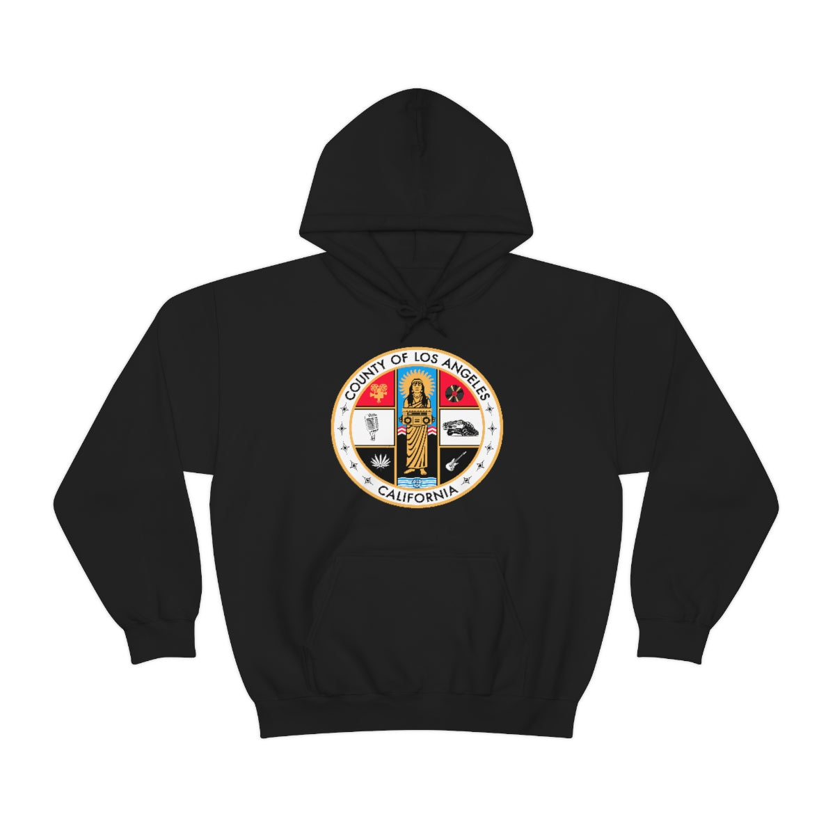 LA County premium unisex hoodie – Los Angeles streetwear sweatshirt LA
