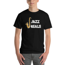 Load image into Gallery viewer, Jazz Heals | White Logo (Unisex)
