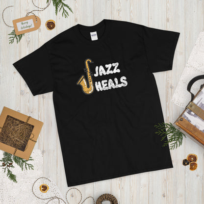 Jazz Heals | White Logo (Unisex)