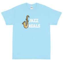 Load image into Gallery viewer, Jazz Heals | White Logo (Unisex)
