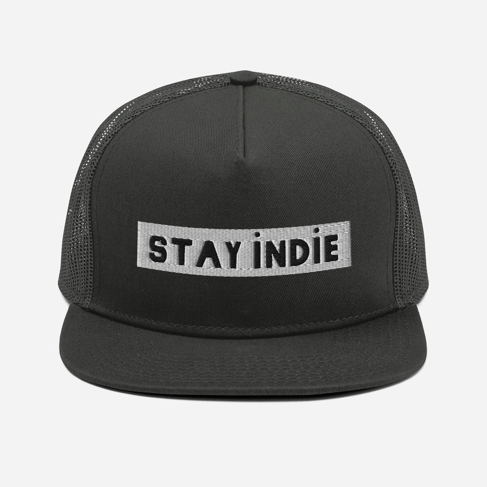 Stay Indie | Mesh Back Trucker Hat