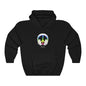 Unisex streetwear hoodie with Inner Peace graphic design