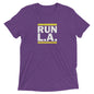 Run LA T-Shirt | Purple and Gold