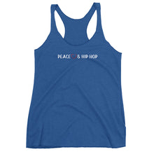 Load image into Gallery viewer, Peace, Love &amp; Hip Hop Womens Tank Top
