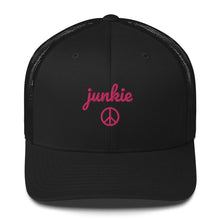 Load image into Gallery viewer, Peace Junkie Trucker Cap
