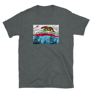 California Republic Wavy Unisex T Shirt