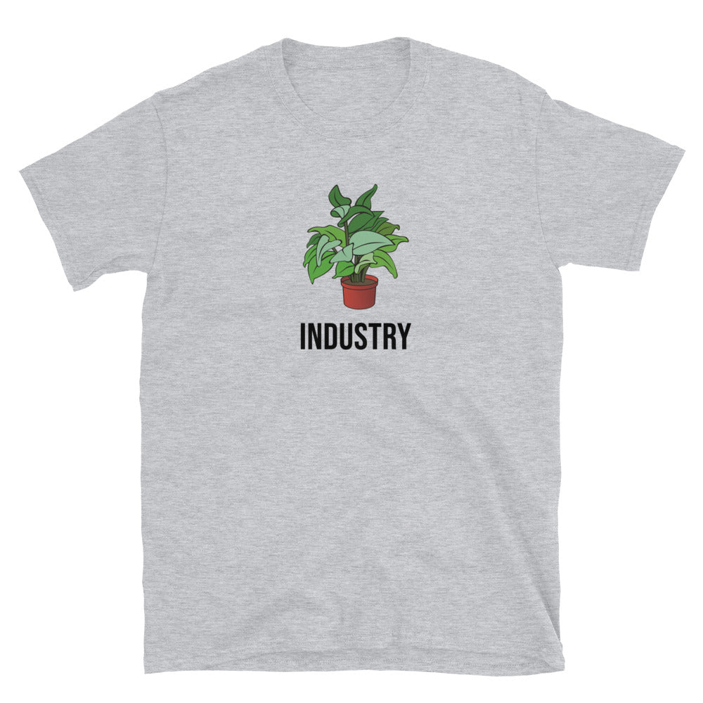 Industry Plant T-Shirt | White/Grey